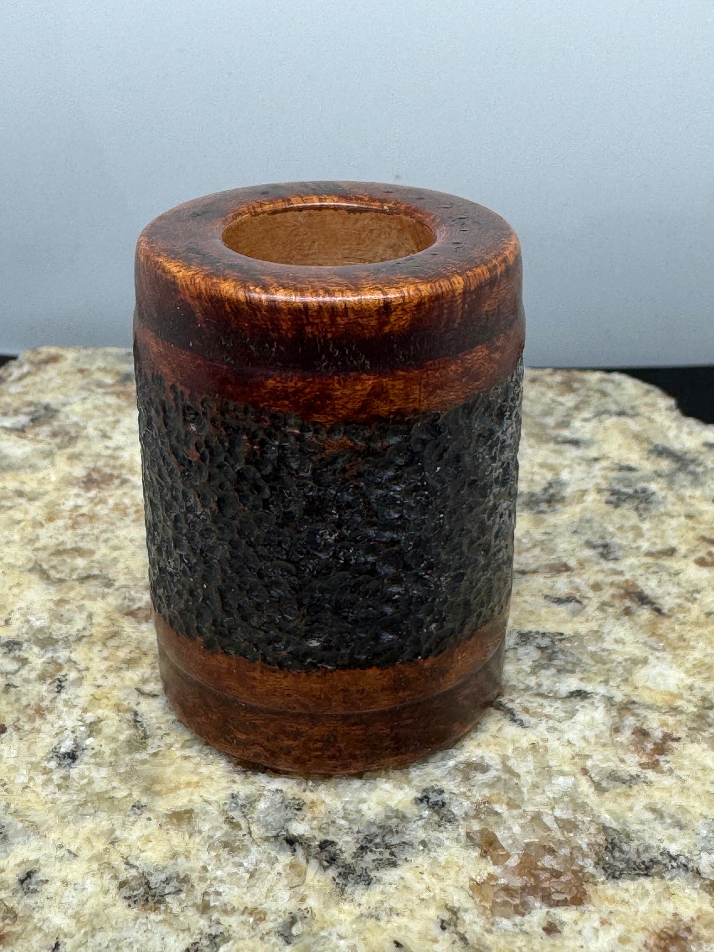 Rustic Brown and Black Briar Radiator Replacement Bowl