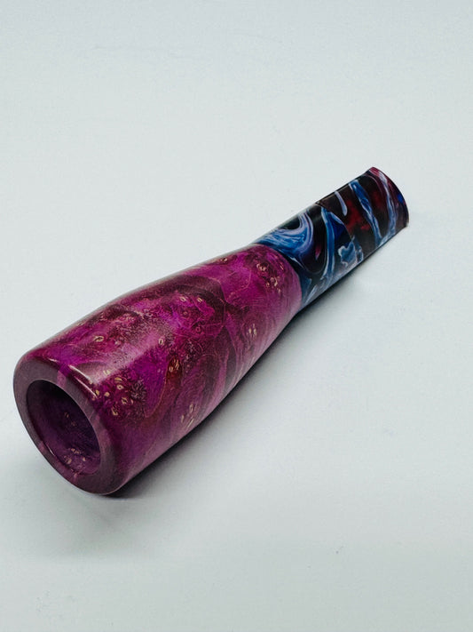 Super Swirled and Double Dyed Maple Burl Cigar Butt Killer