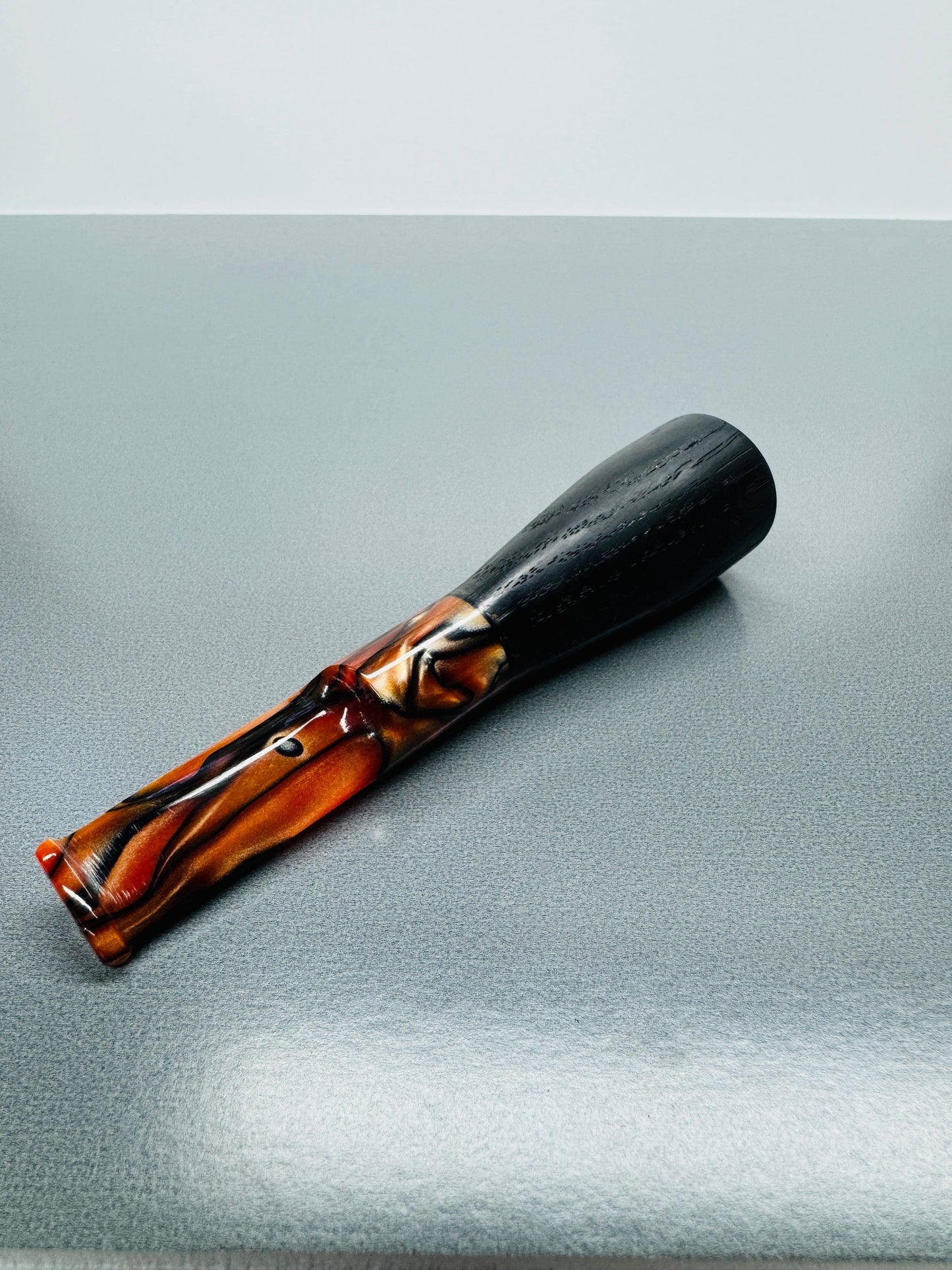 Orange,Black and Copper Swirl Cigar Butt Killer